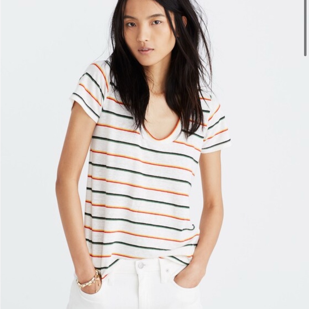 Madewell Walcott Stripe City Tee